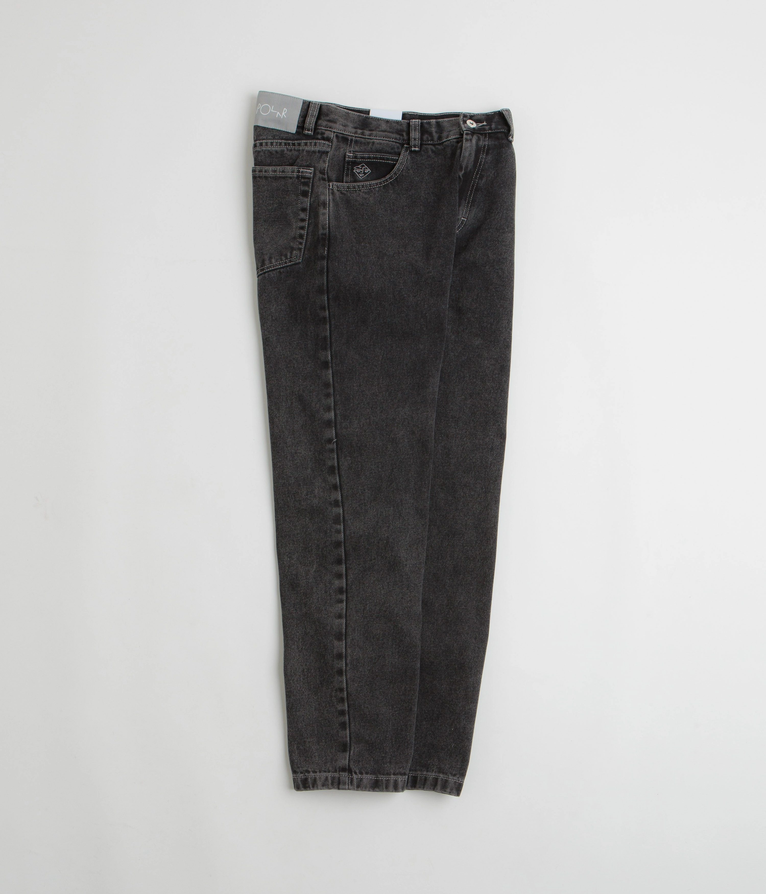 Polar 89 Jeans - Silver Black Classic Look Wide-leg cut