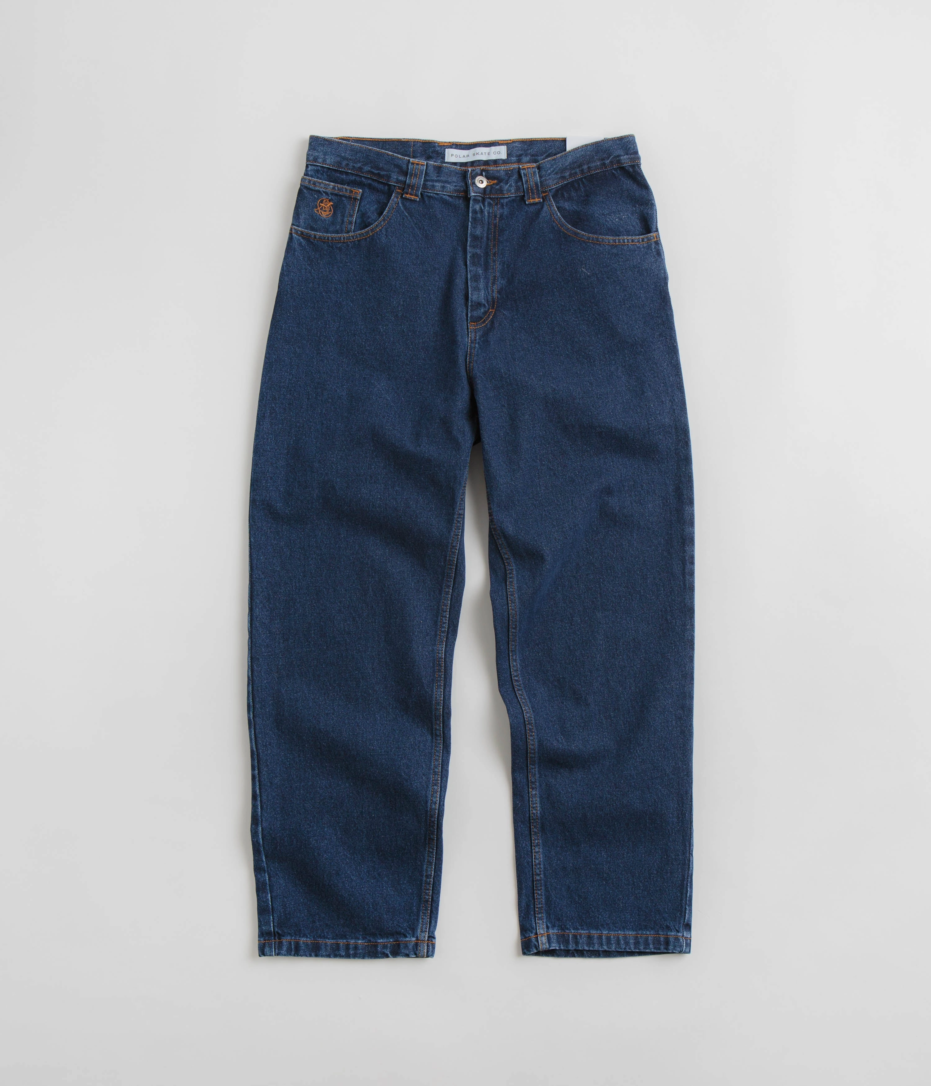 Tapered Look Anti Friction Lining Polar 93 Jeans - Dark Blue
