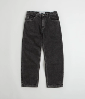 Barrel Waist Dynamic Flex Panels Polar 93 Jeans - Silver Black
