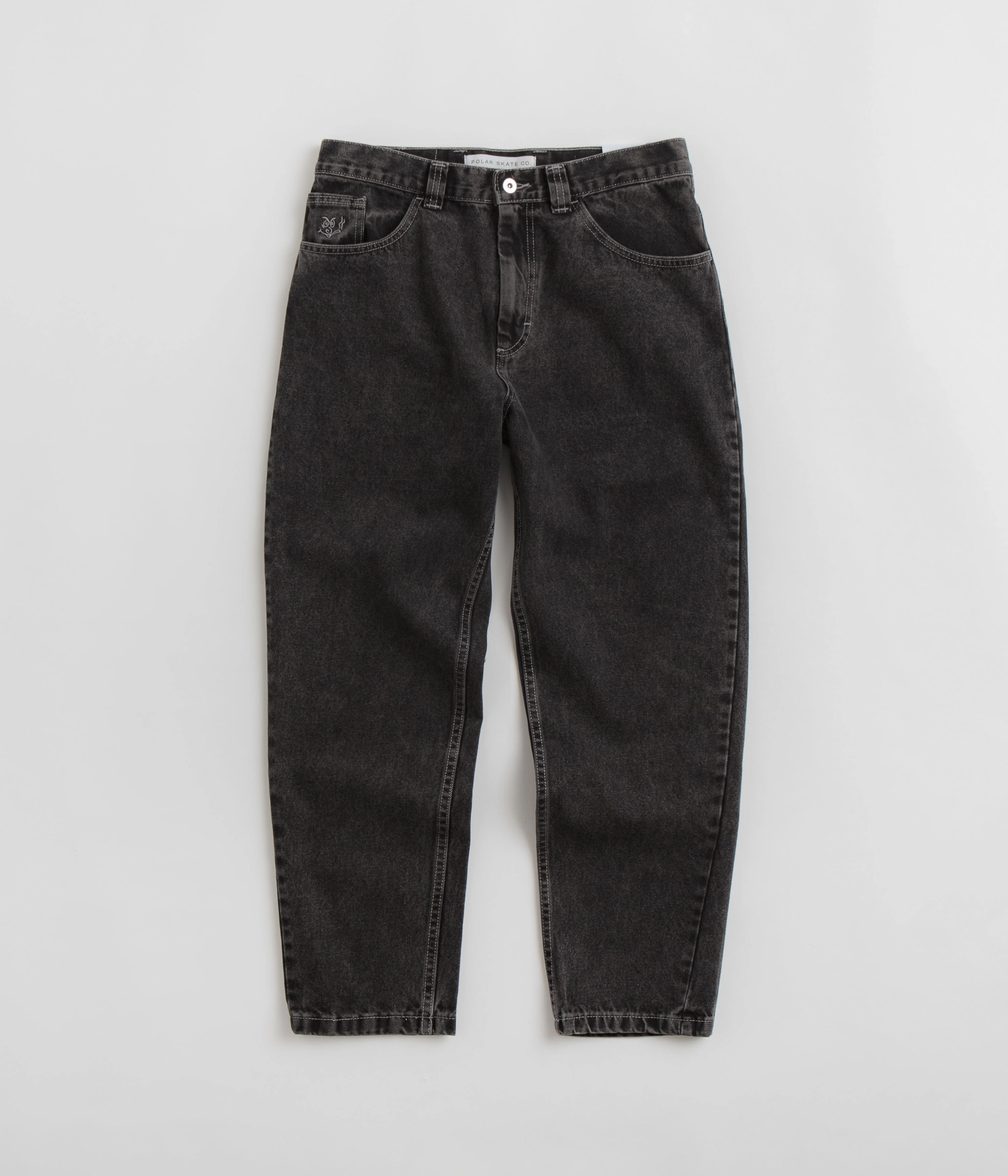 Polar '92 Jeans - Silver Black NonSlipGrip High Waist