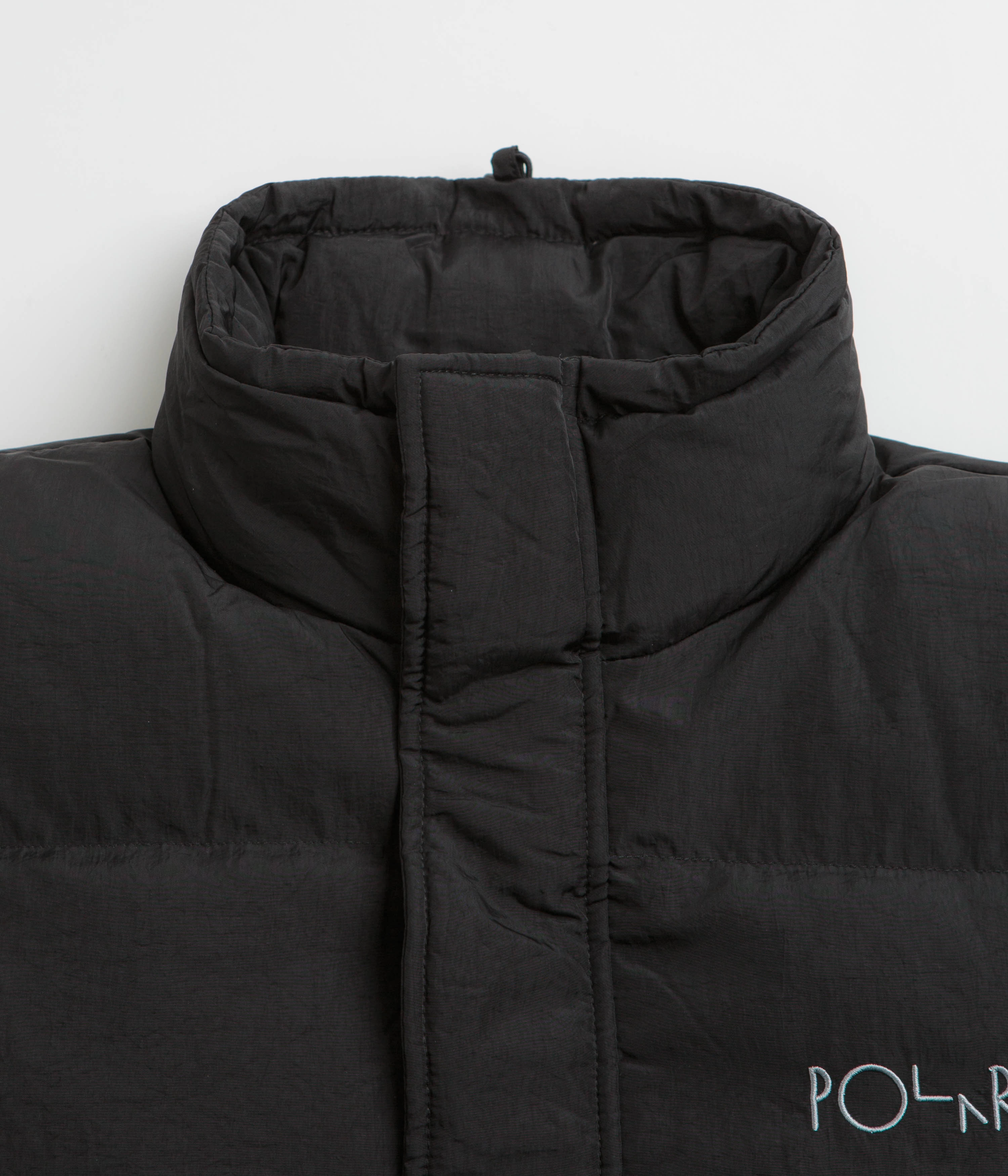 Polar Basic Puffer Jacket - Black Solid Color