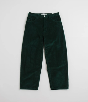Polar Big Boy Cord Pants - Dark Emerald Quick Flex