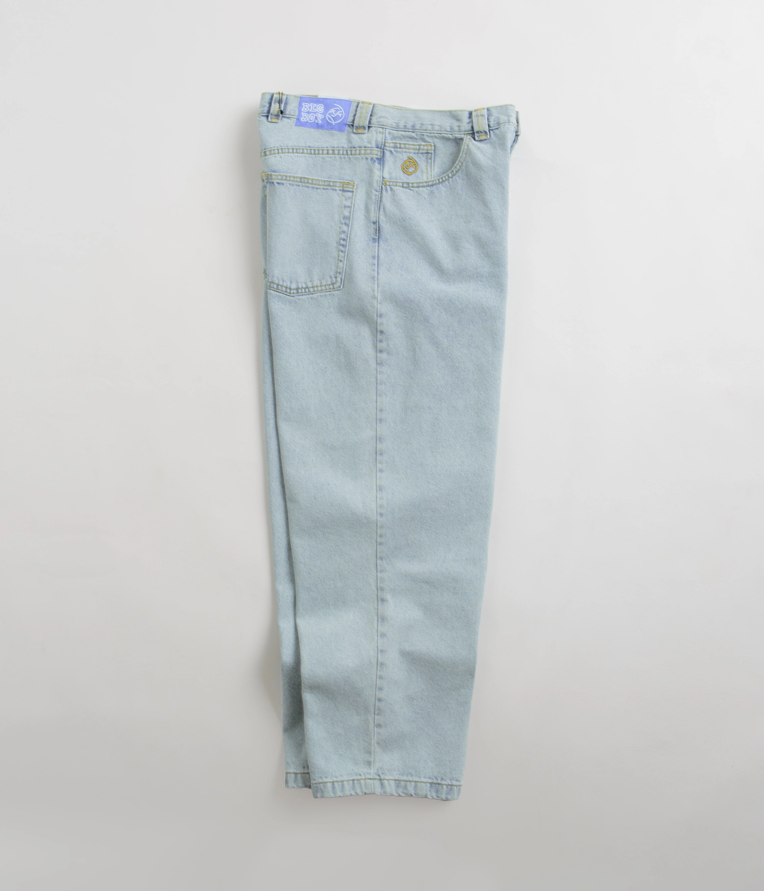 Seamless Waist Technology Anti Static Finish Polar Big Boy Jeans - Light Blue