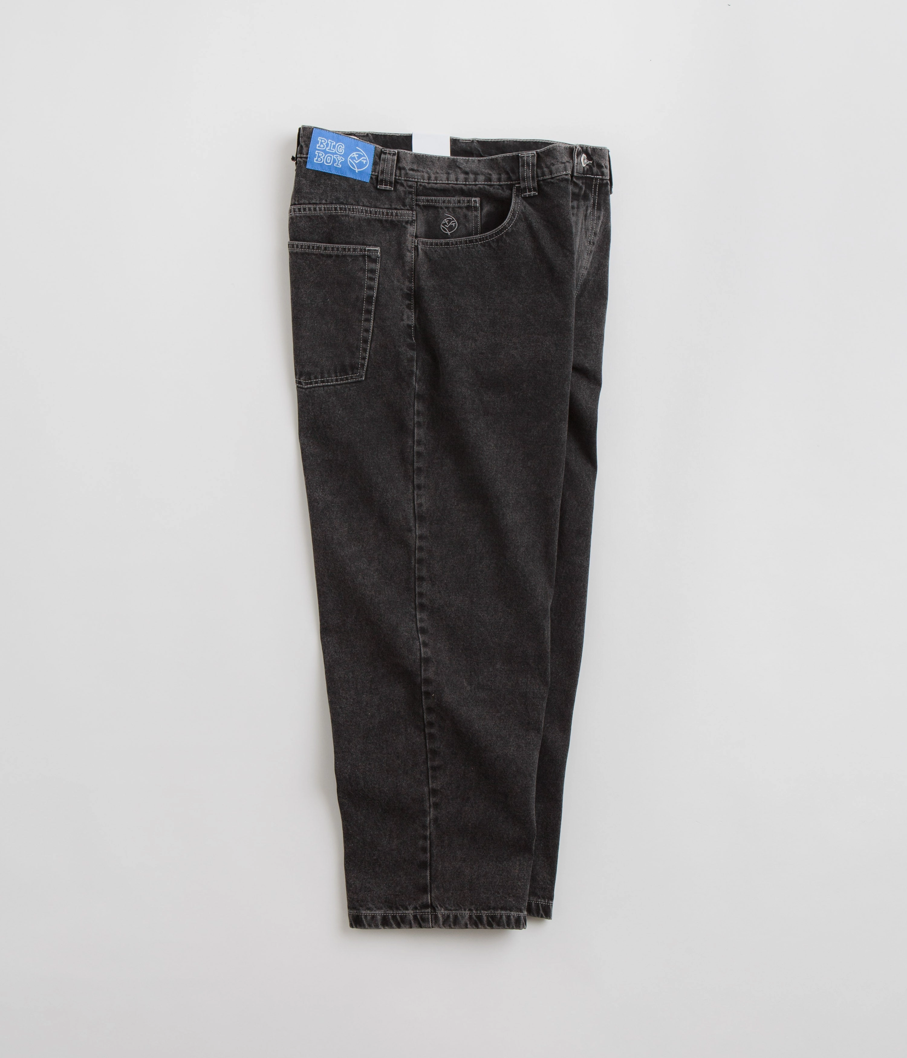 Polar Big Boy Jeans - Silver Black Multi-way wear Water-resistant