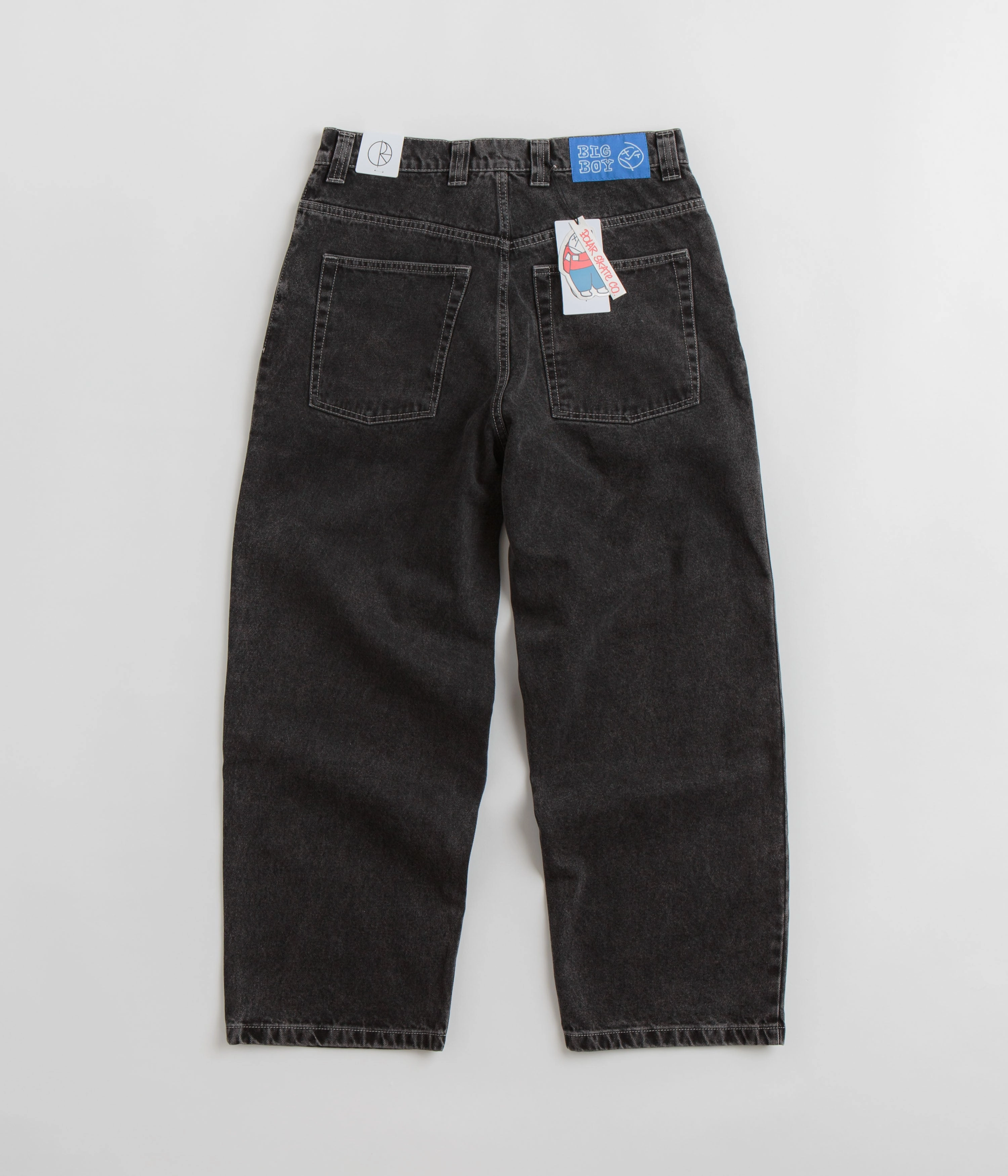 Walk Friendly DurableBartack Polar Big Boy Jeans - Silver Black