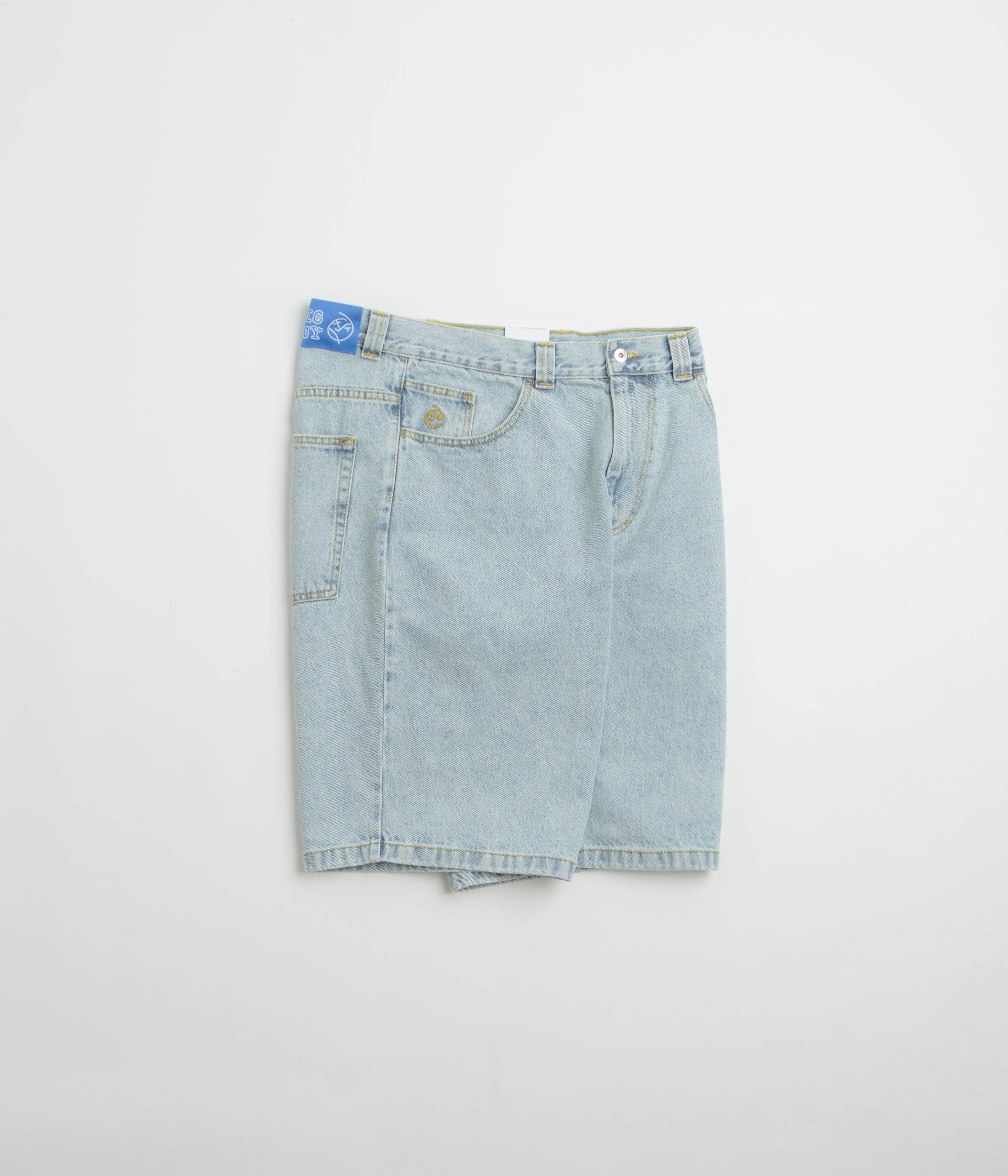Polar Big Boy Shorts - Light Blue neon colors