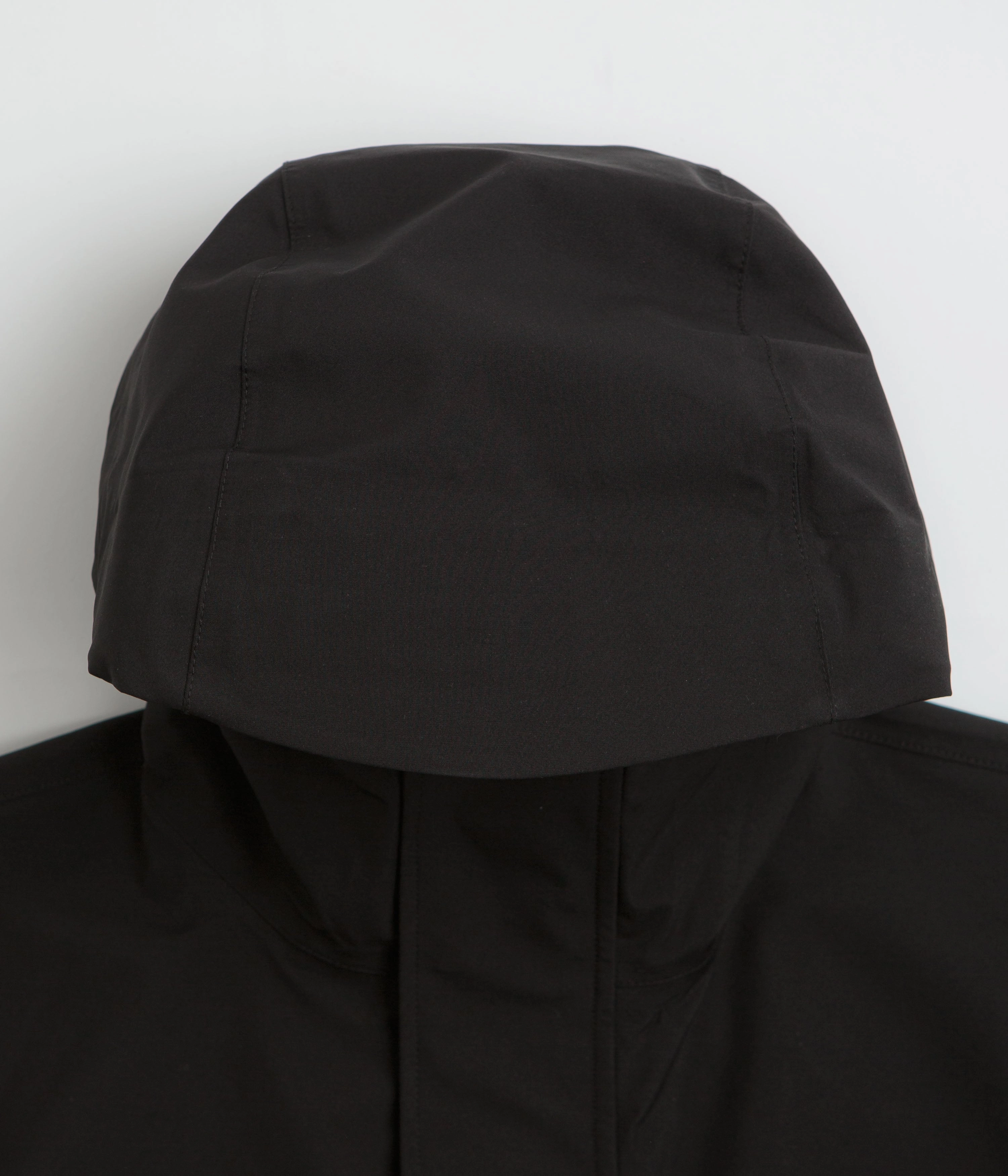 Polar Cargo Shell Jacket - Black Breathable Mesh Panels Ergonomic Shoulder Panels