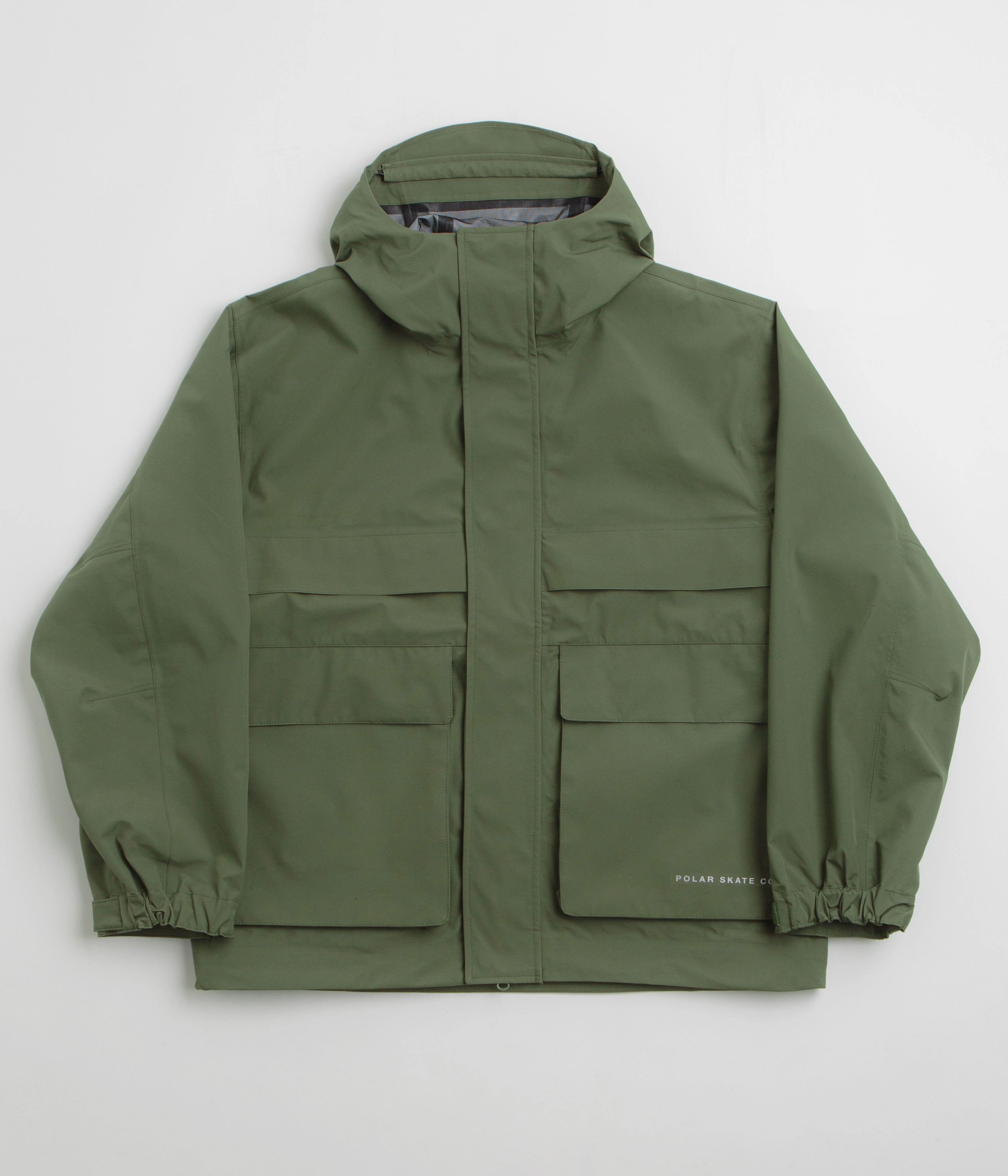 firefighters Polar Cargo Shell Jacket - Moss Green