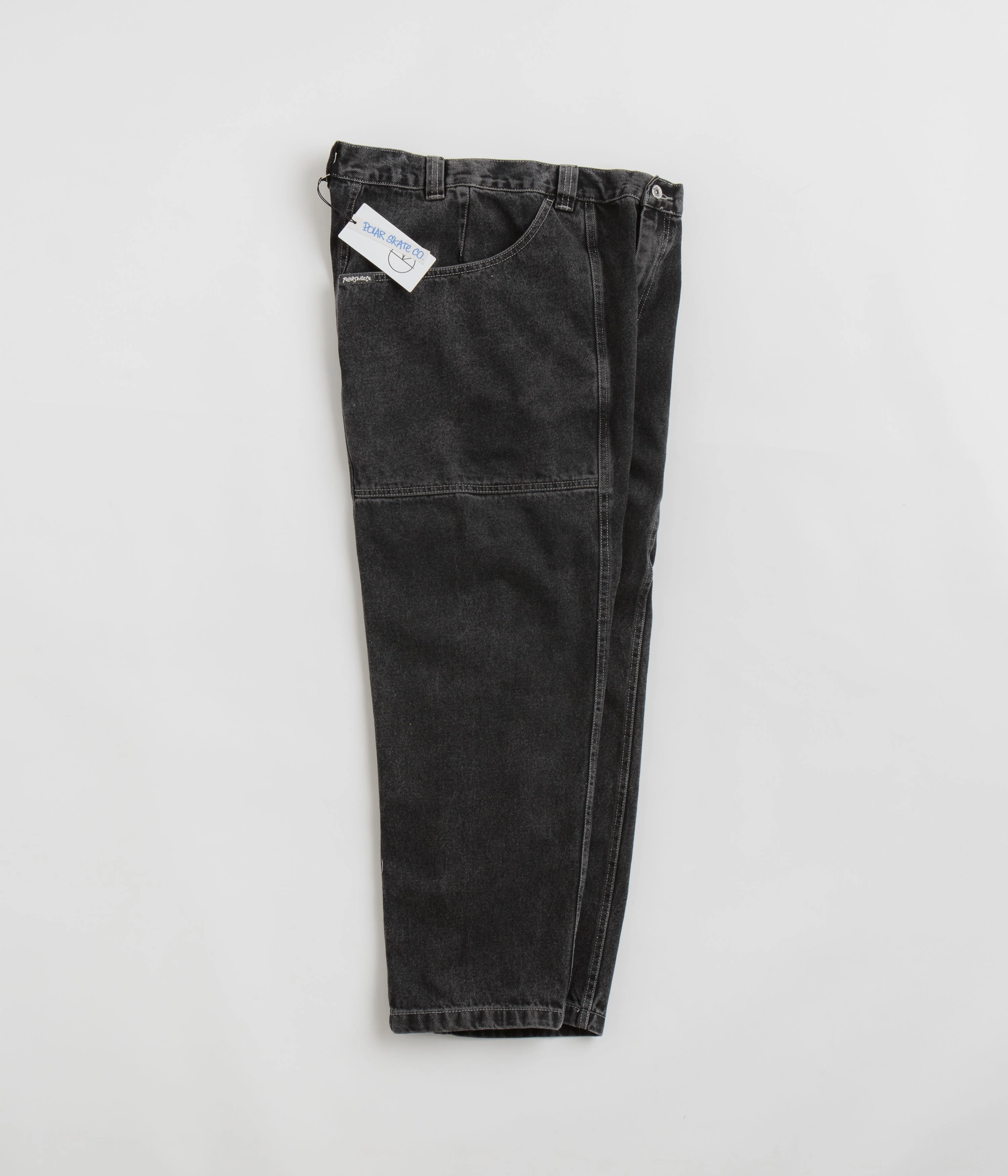 Polar Jiro Pants - Silver Black EcoFriendlyMaterials NonBindingWaistline