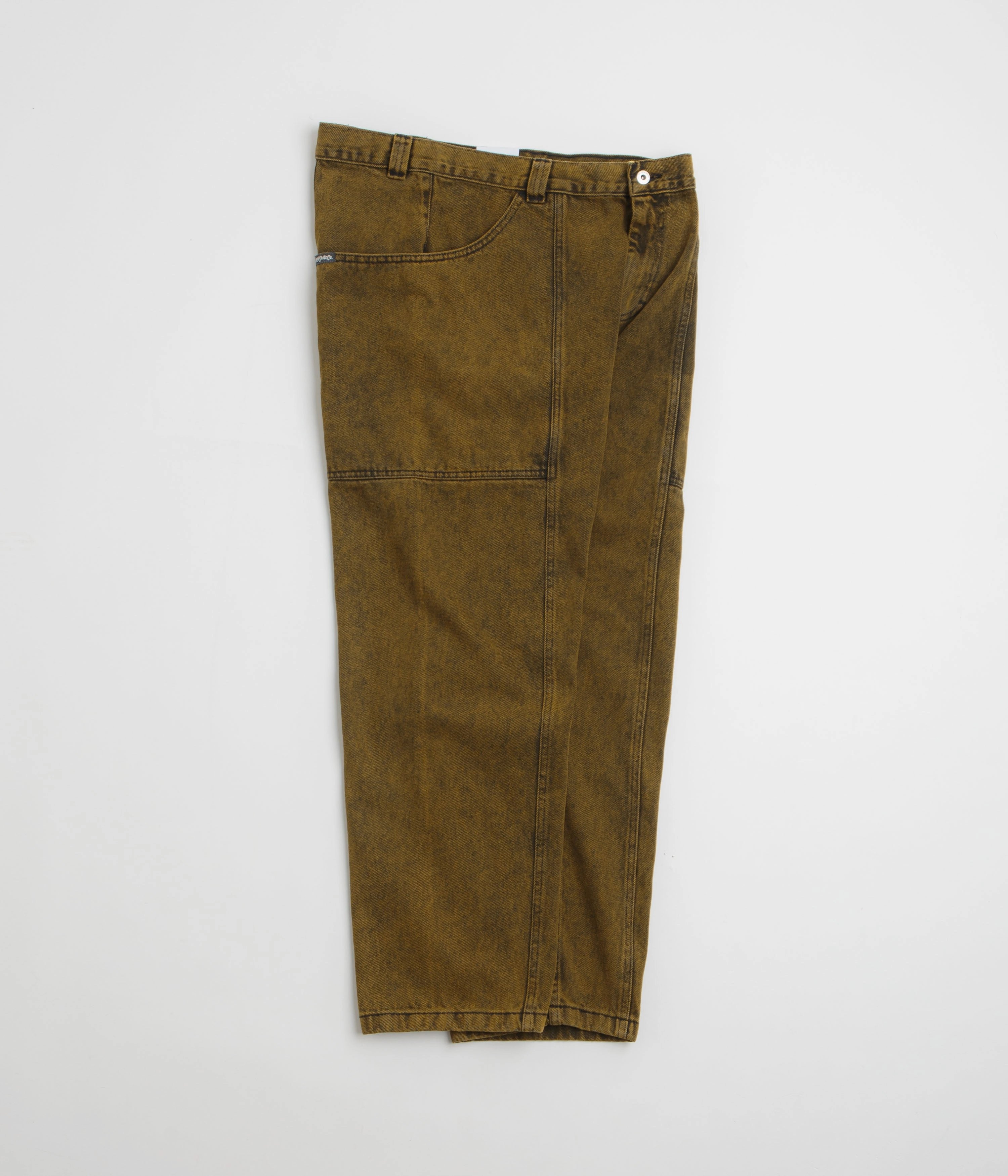 GussetedCrotch Breathable Design Polar Jiro Pants - Yellow Black
