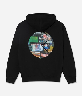 appropriate for autumn Polar Ourselves Collage Fill Logo Dave Hoodie