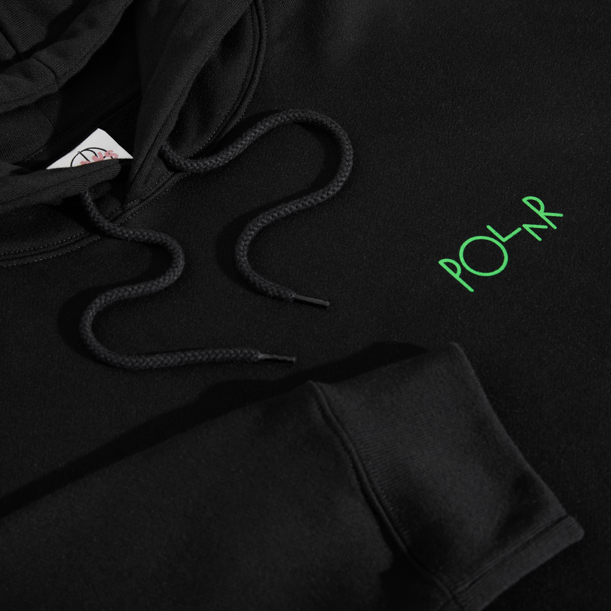 product UV resistant protection Polar Ourselves Collage Fill Logo Dave Hoodie