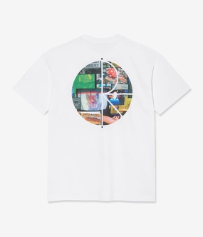 Polar Ourselves Collage Fill Logo T-Shirt Tagless Design Business casual