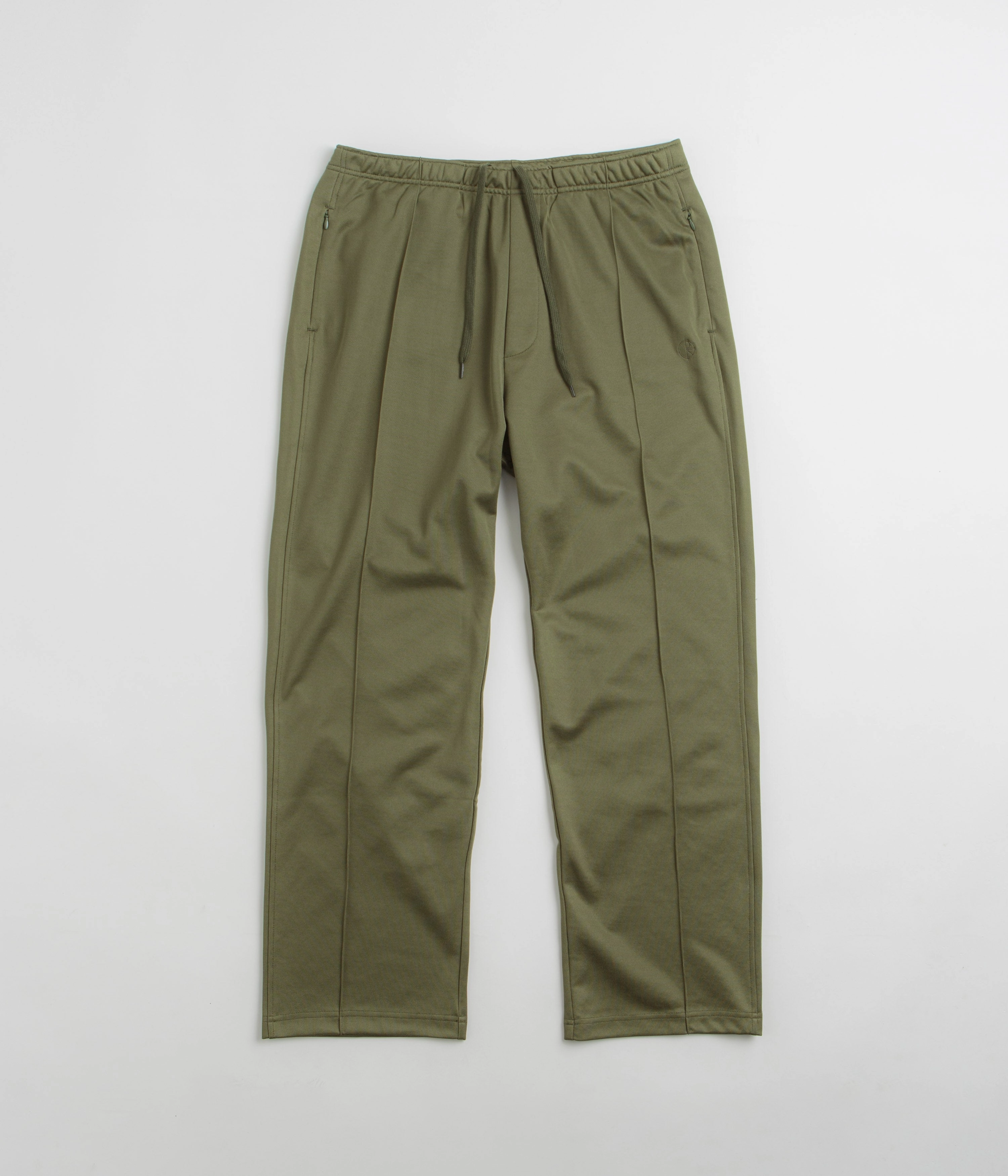 Polar Raphael Track Pants - Uniform Green Quick drying material Flattering Waist