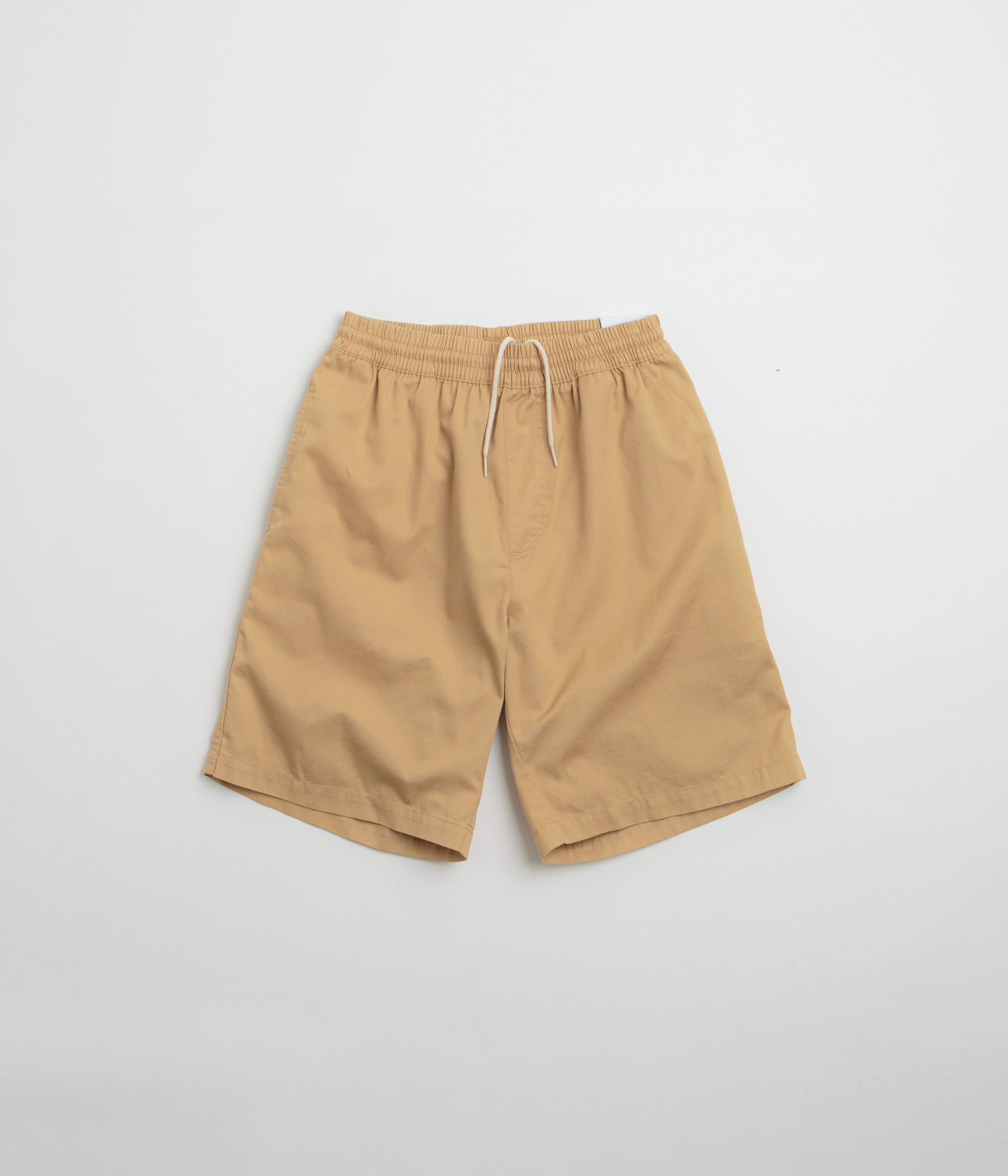 Polar Surf Shorts - Beige Layered Panel Design Linen blend