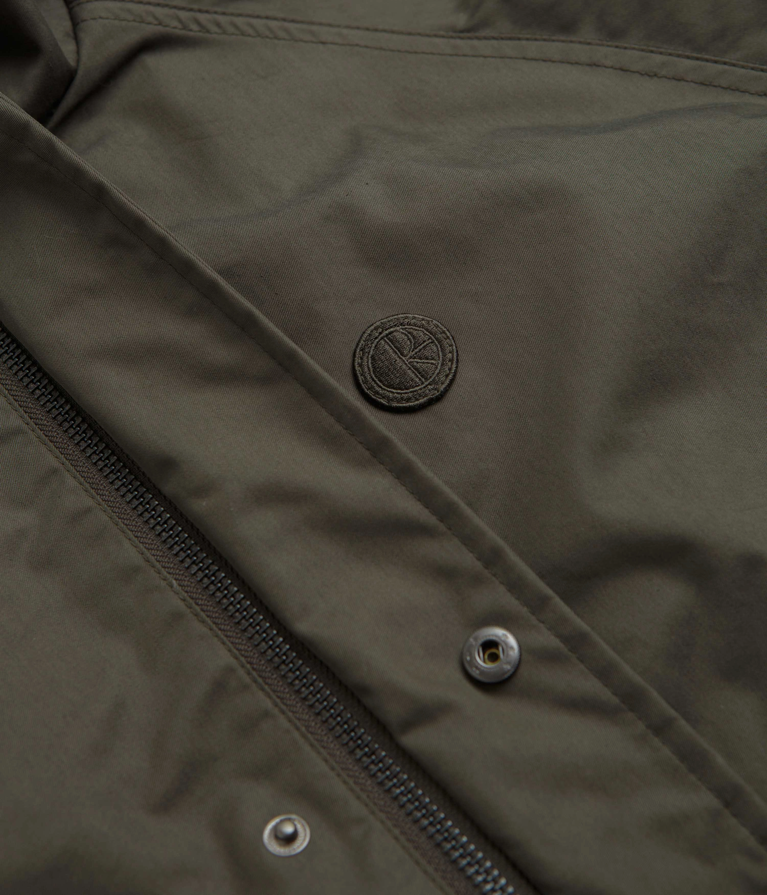 Modern Fit Tear Resistant Panels Polar Walter Army Jacket - Army Green