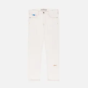 Beauty Glow ABCD. Fit B Slim Fit Jean - WHITE