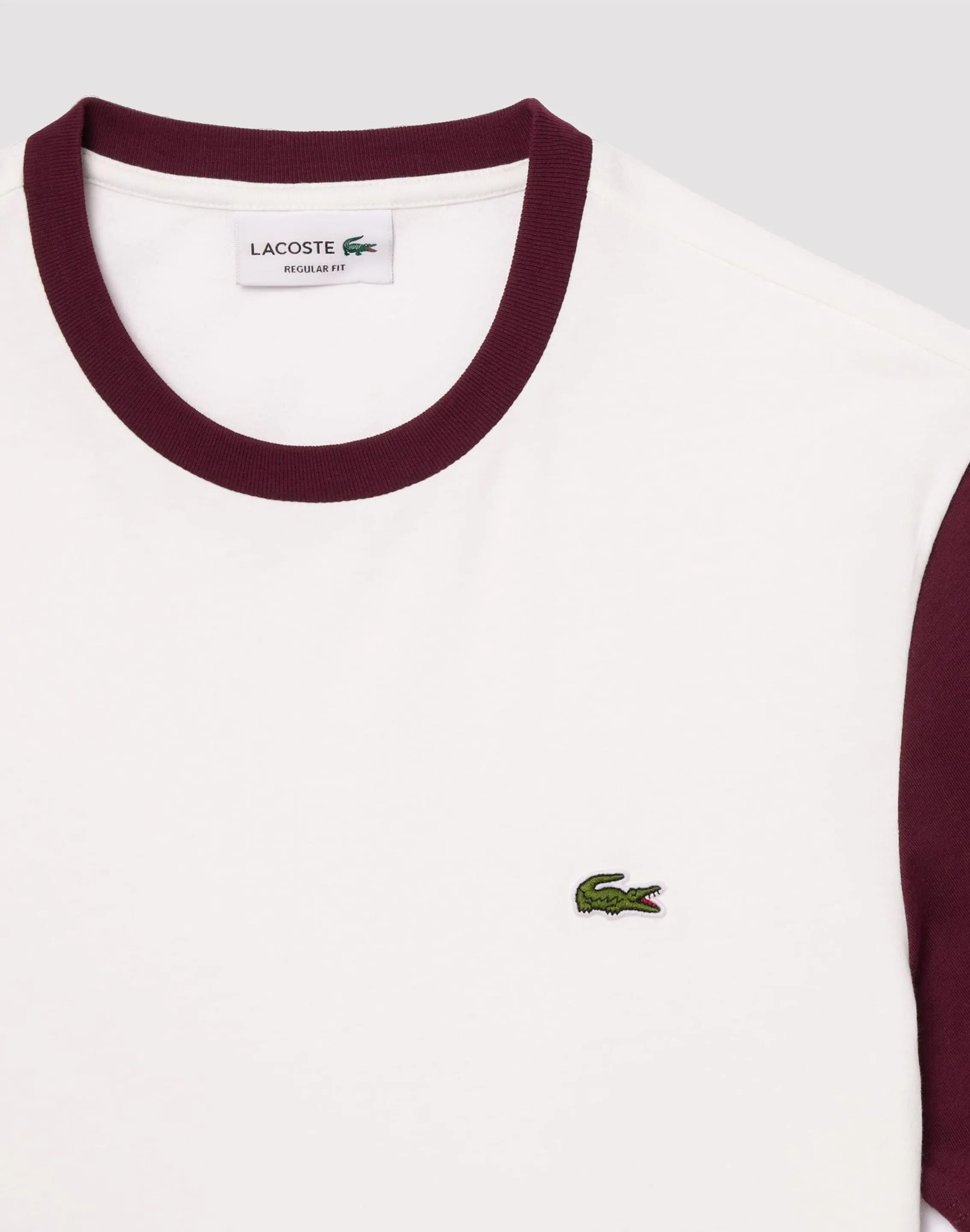 Neat Edge Mind Glow Lacoste Colorblock Tee