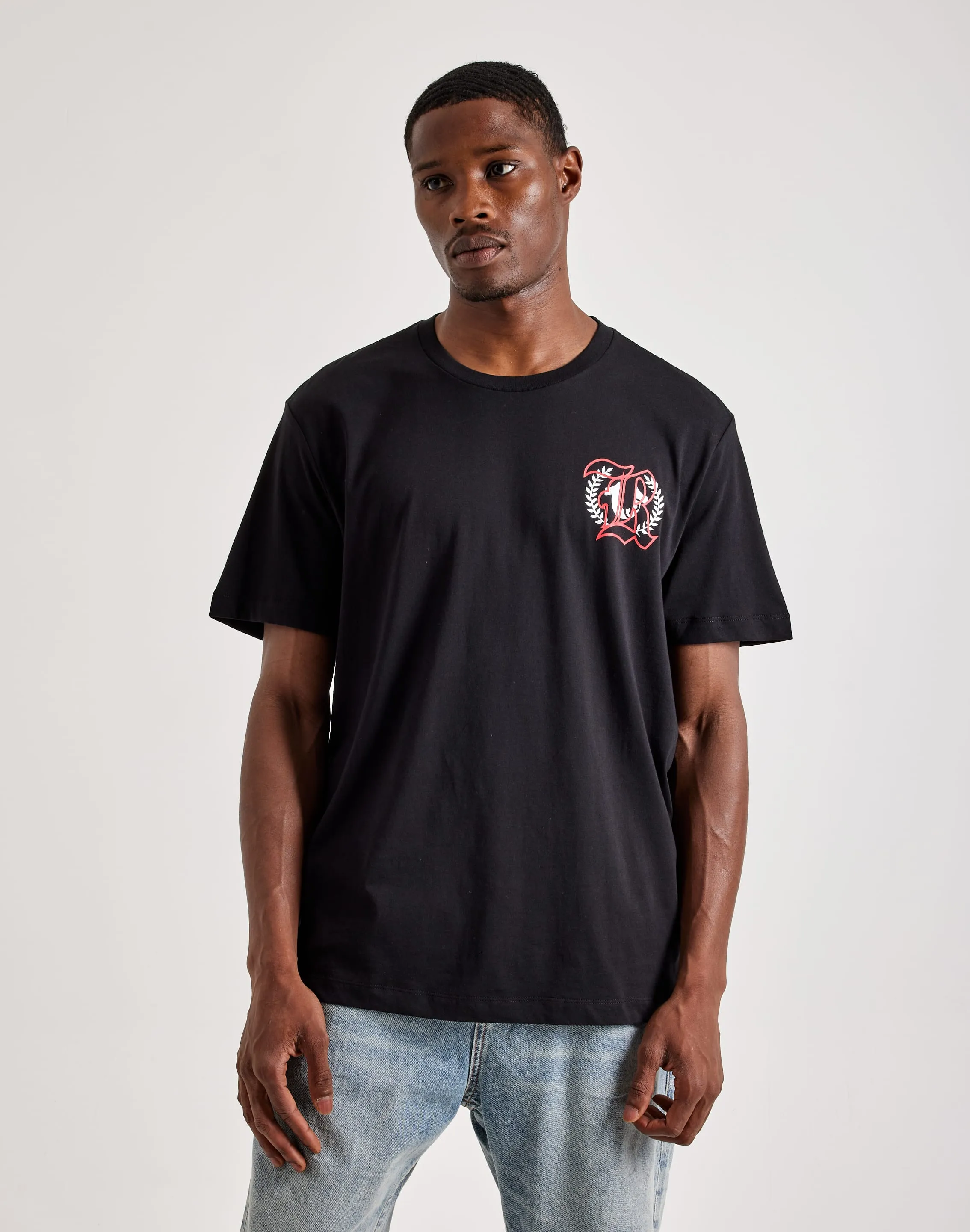 True Religion Relaxed Graphic Tee Hero Glow slim fit