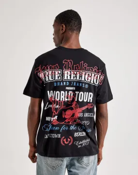 Storm Core Work Ready True Religion Relaxed Graphic Tee