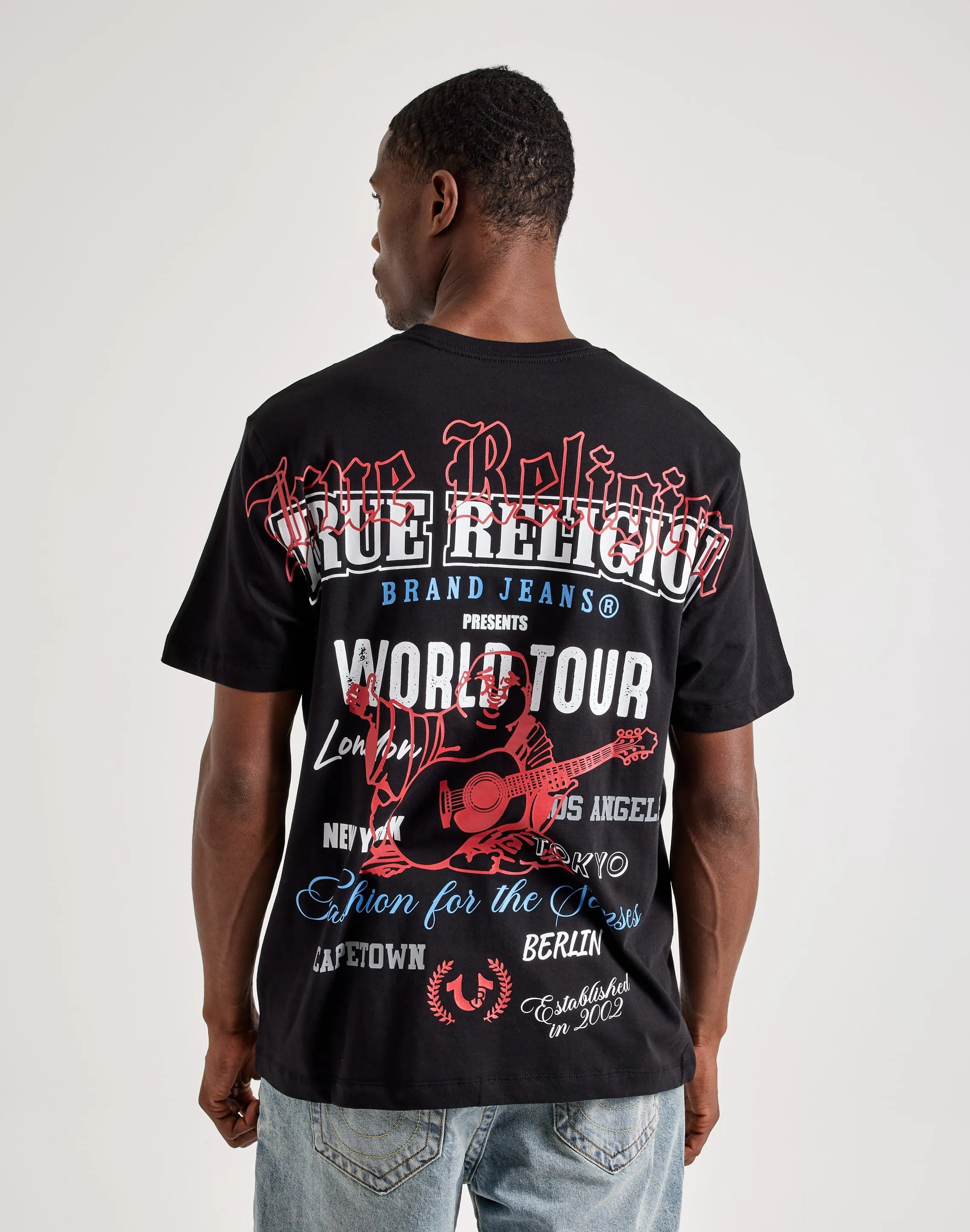 WaterRepellent True Religion Relaxed Graphic Tee