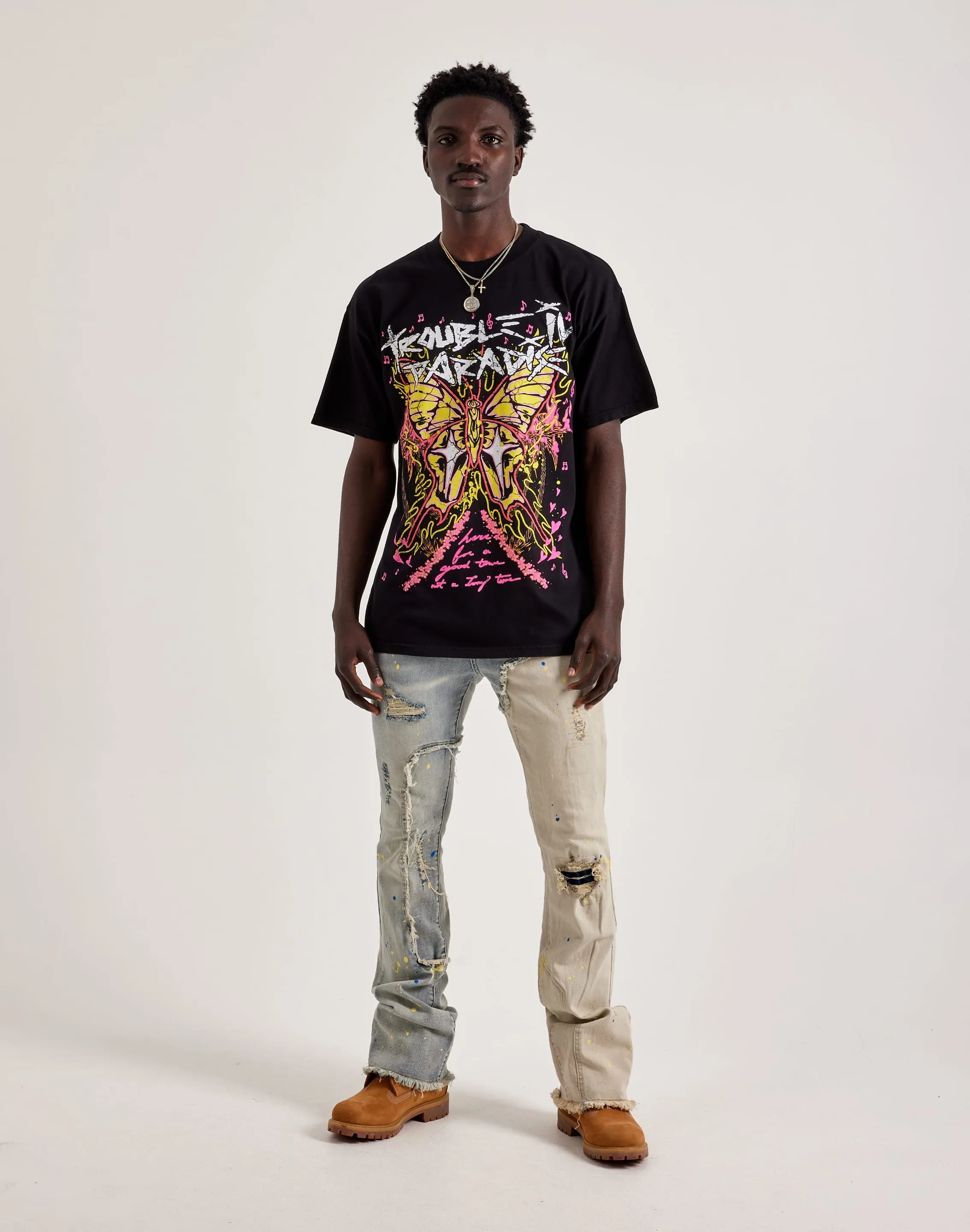CompactFold Airflow Vents Toxicity Love Hard Tee