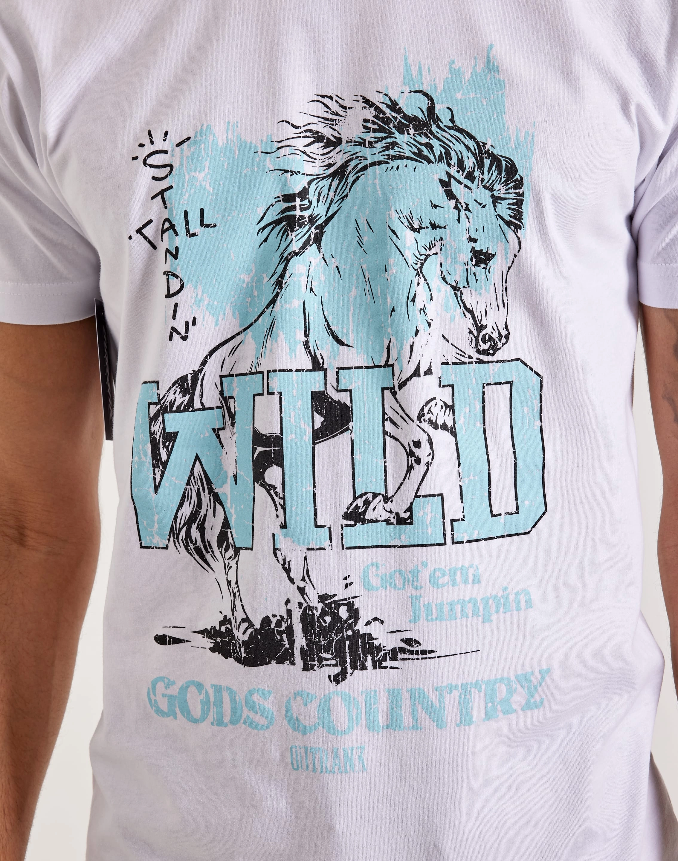 AntiPillingFabric Bio Glow Outrank Got 'Em Jumpin' Tee