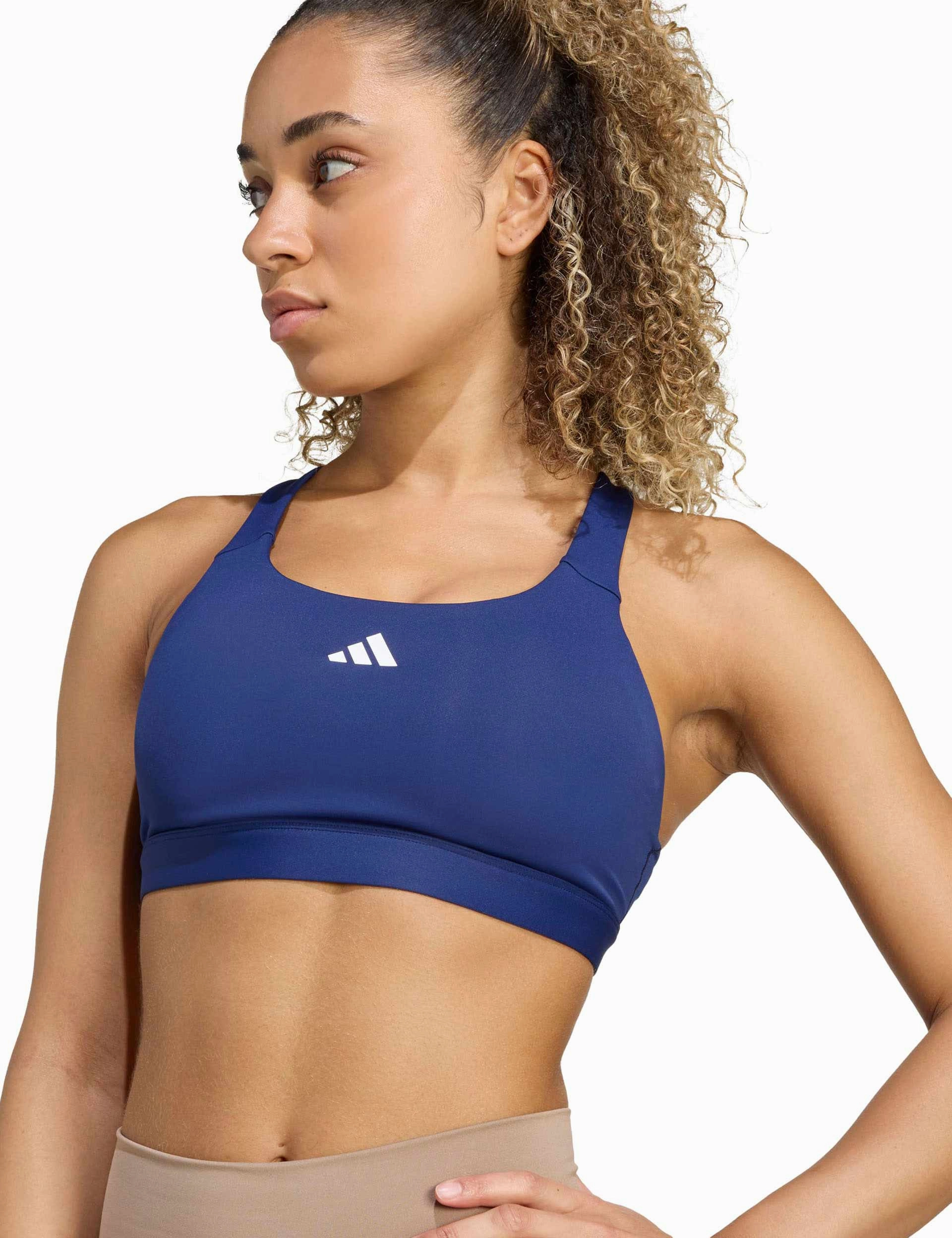 Secure Fabric TLRDREACT Training High-Support Bra - Dark Blue