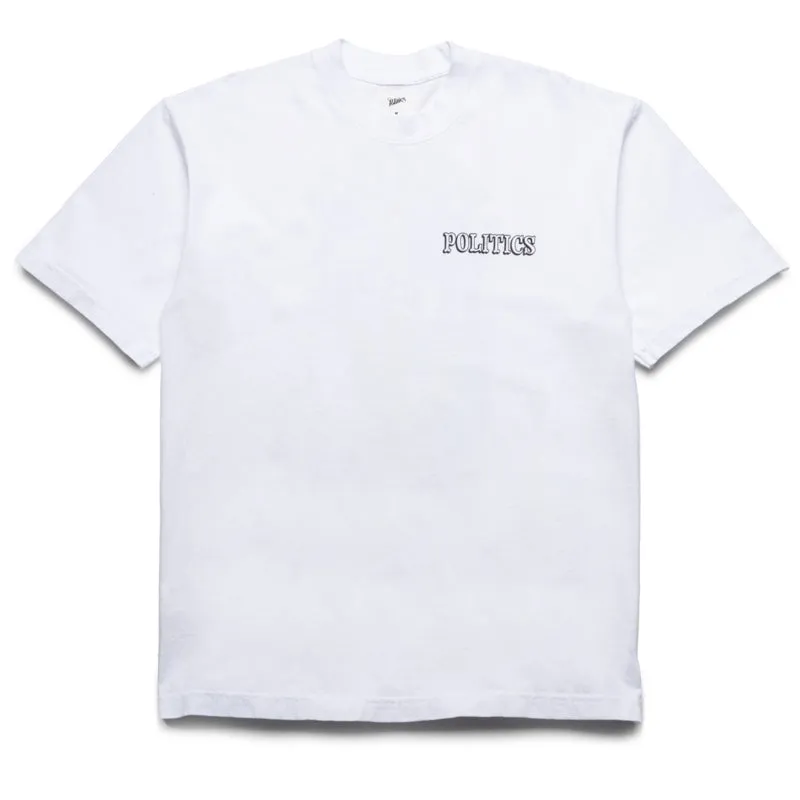 Politics Cactus Tee - White morning