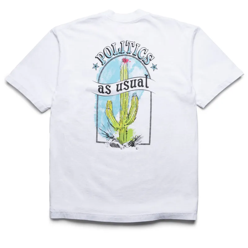 rugby event group venue event Politics Cactus Tee - White