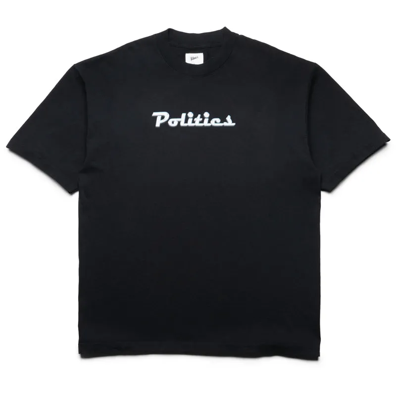 Politics Decal Tee - Black Daytime