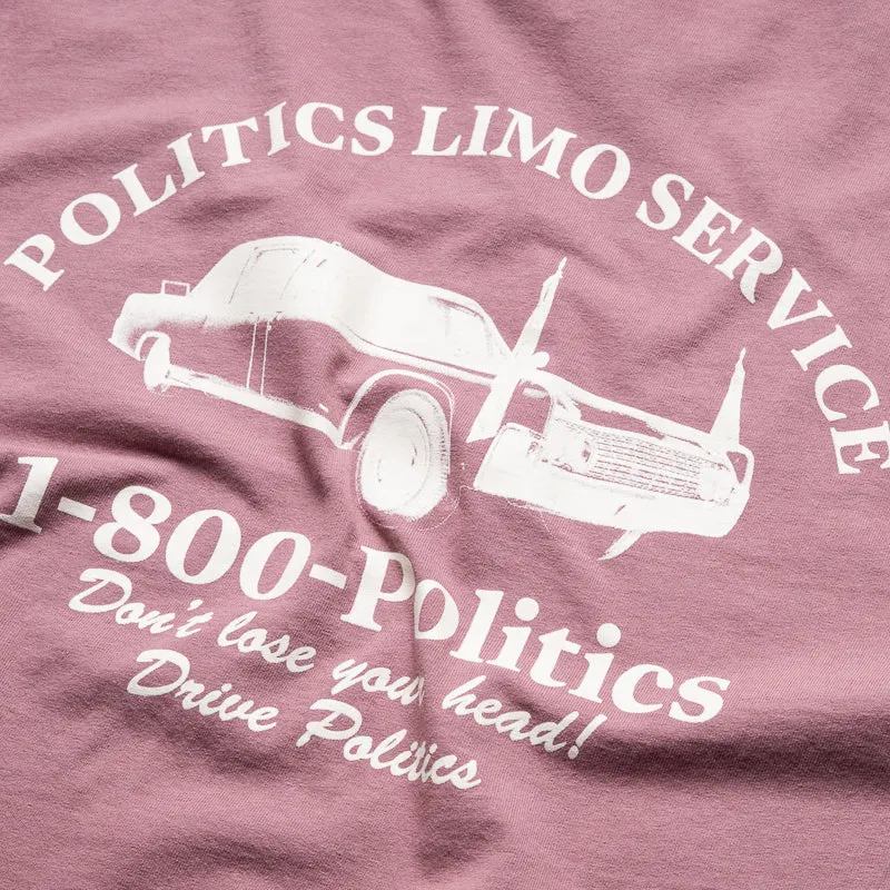 off-season Politics Limo Tee - Mauve