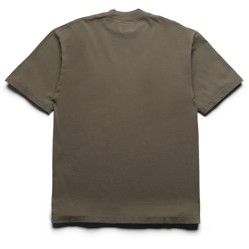 Politics Oversized Graffiti Tee - Army yacht venue