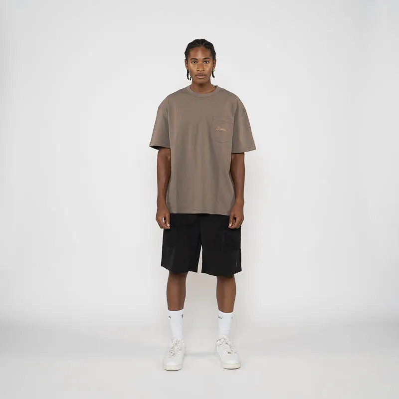 swimming event Politics Pocket Tee - Mocha