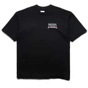 Politics Racing Tee - Black Patch Formal Occasion