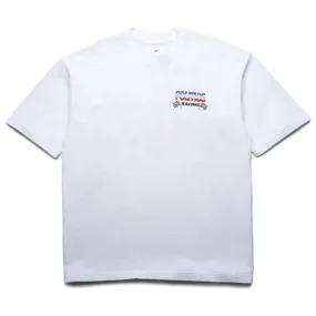 Politics Racing Tee - White Desert area Art Gallery