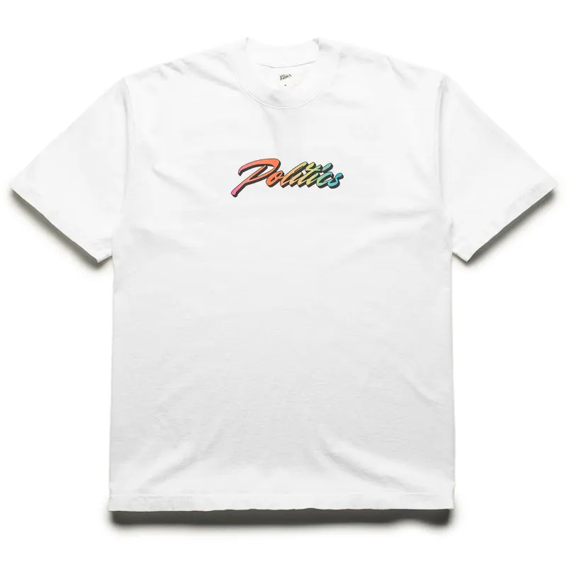 Politics Wicked Tee - White Sportswear