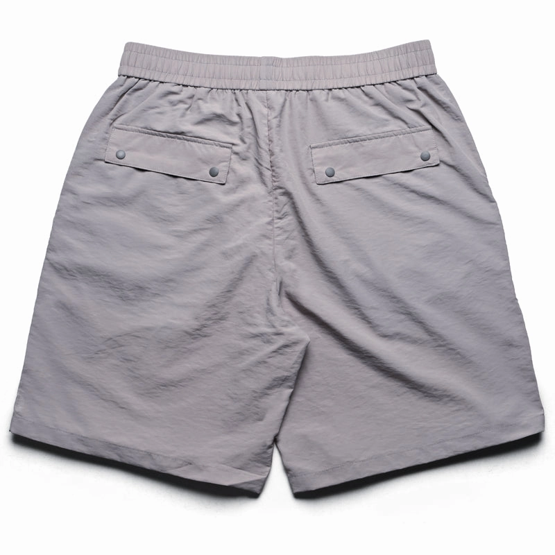 Politics Angler Shorts - Cool Grey first day of school