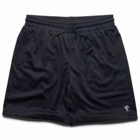 Politics Mesh Shorts - Black Subtle Charm