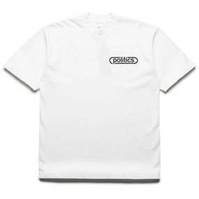 tent event Best-selling Politics Shop Tee - White