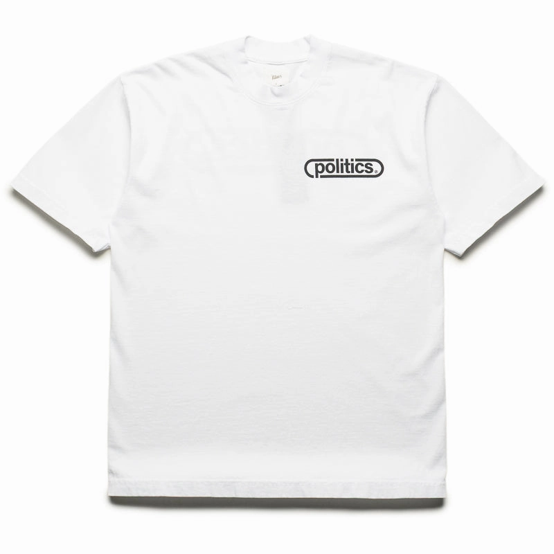tent event Best-selling Politics Shop Tee - White