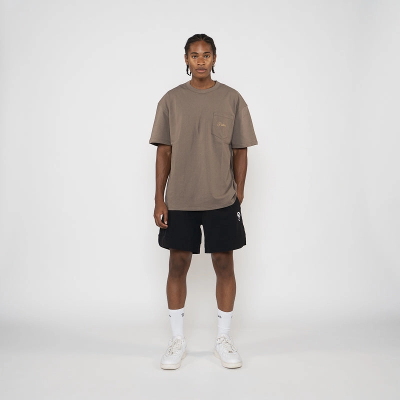 Versatile Layering Capability Politics Stride Shorts - Black