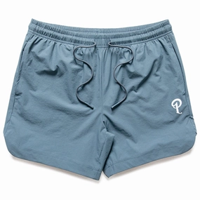 Politics Stride Shorts - Navy QuickAdjustStraps linen option