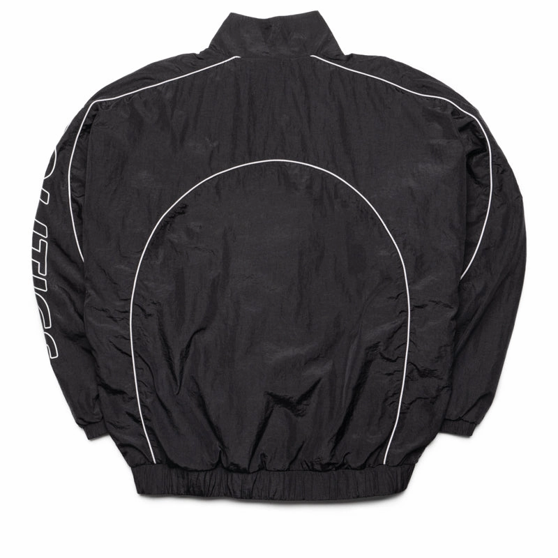 Politics Track Jacket - Black Defend Double Layered Hood