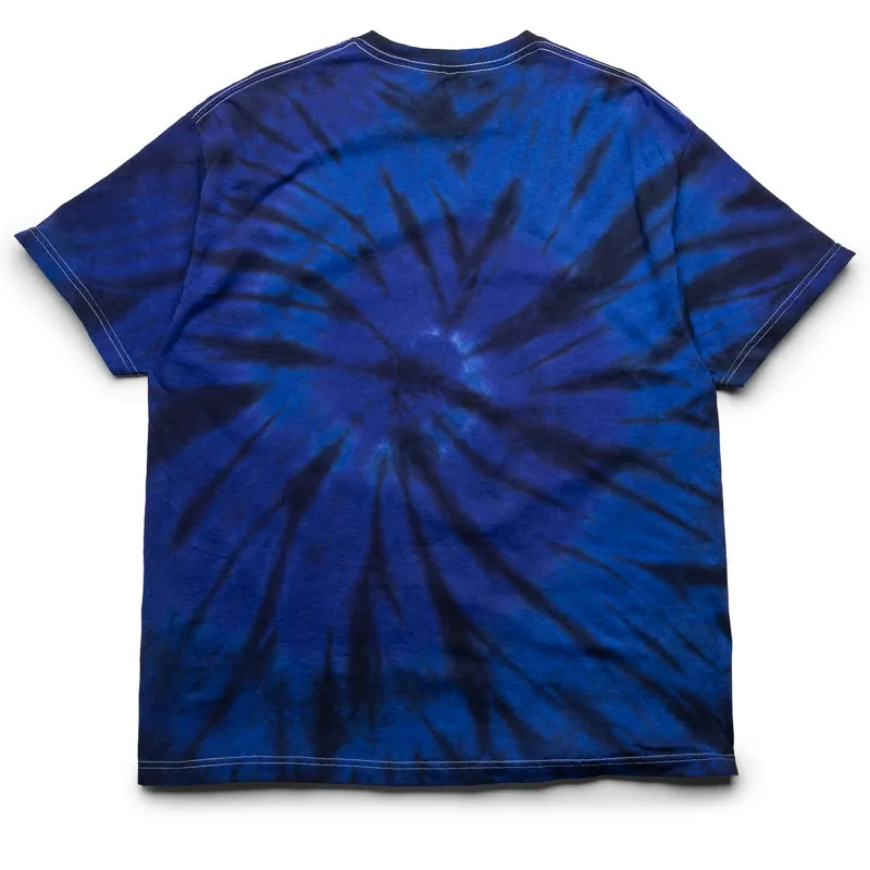rolled sleeves Bio Washed Softness Pleasures Festival Tee - Tie Dye