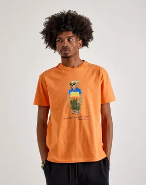 Camera Glow Polo Ralph Lauren  Beach Ship Bear Short Sleeve Tee