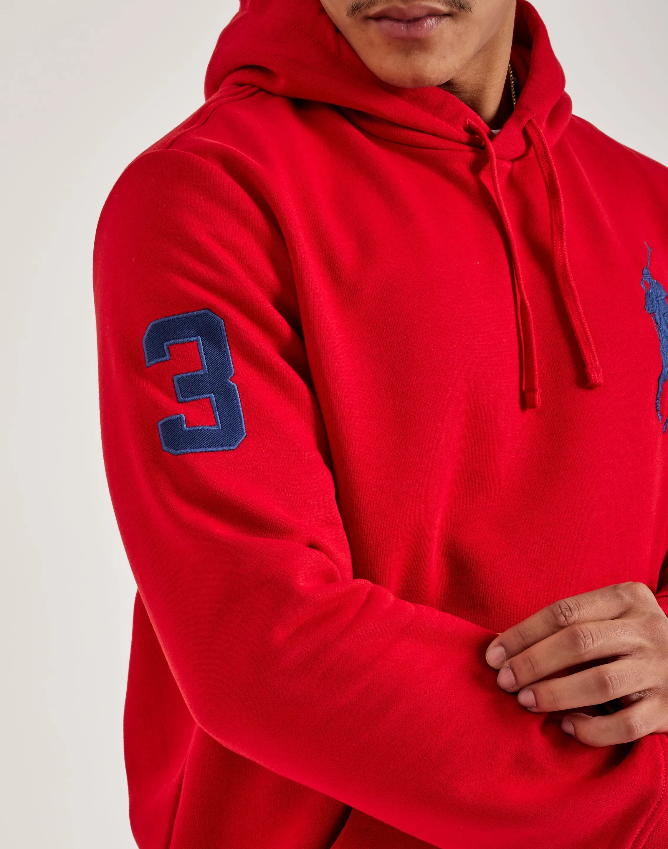 Polo Ralph Lauren Big Pony Fleece Hoodie Creative Flow MultiFunctional Pockets