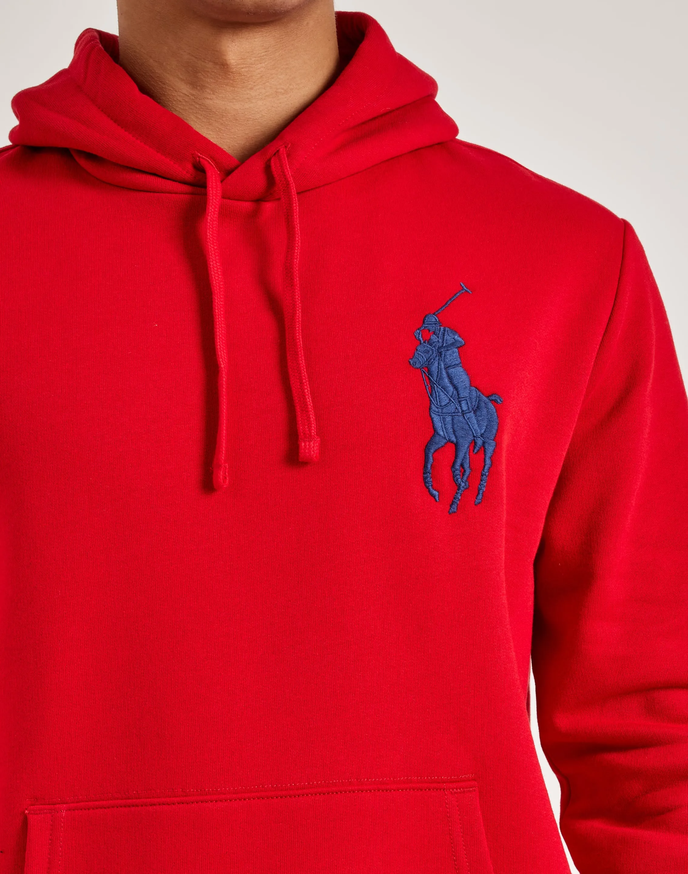 Polo Ralph Lauren Big Pony Fleece Hoodie Shine Fit Faith Core