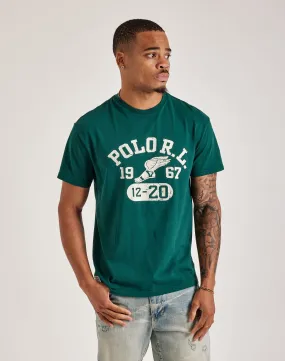 Polo Ralph Lauren Classic Fit Jersey Graphic Tee AbrasionResistantFabric Tough Core