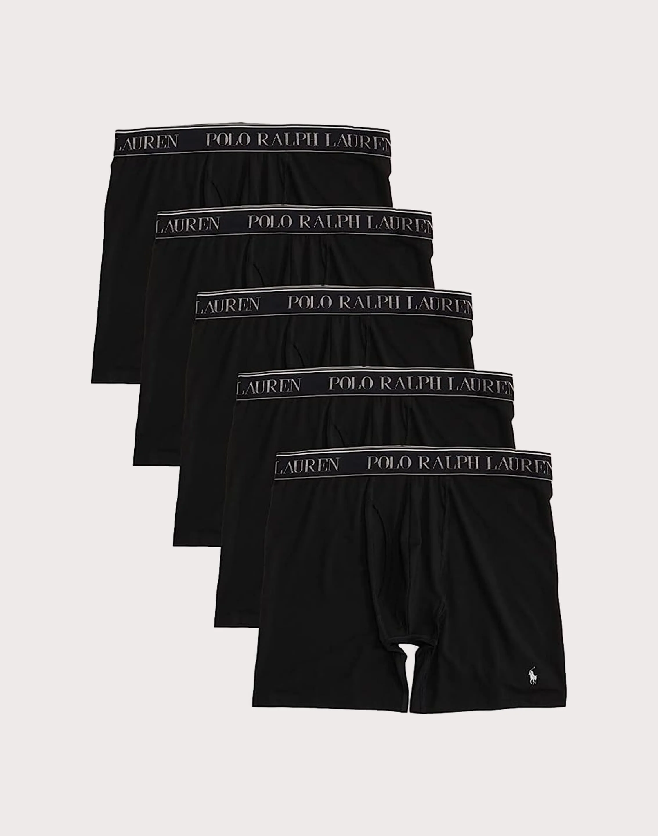 Polo Ralph Lauren Classic-Fit Microfiber Boxers 5-Pack Teen Fresh